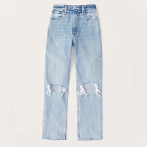 Abercrombie and Fitch High Rise The ‘90s Relaxed Jean High Rise